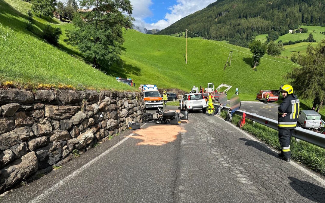 Verkehrsunfall Motorrad / PKW