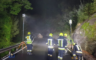 Steinschlag auf Timmelsjochstraße
