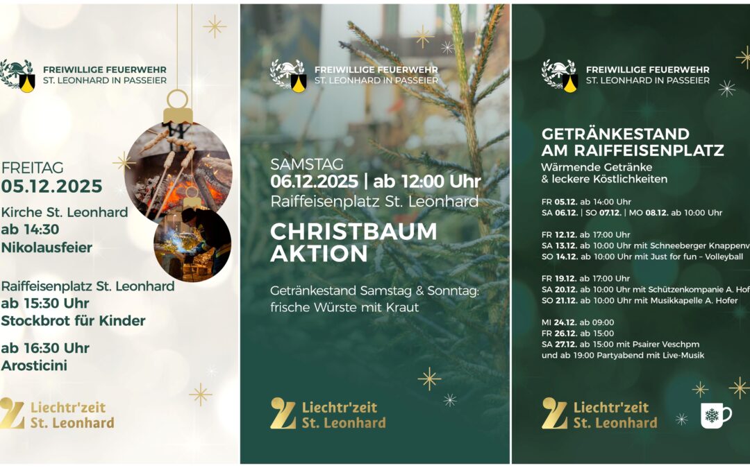 Liechtr´zeit 2025 in St. Leonhard