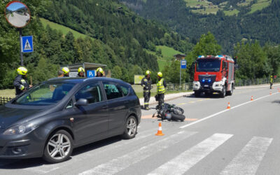 Verkehrsunfall Motorrad / PKW